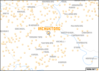 map of Imchuk-tong