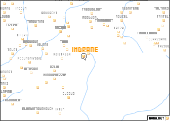 map of Imdrane