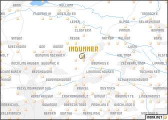 map of Im Dümmer