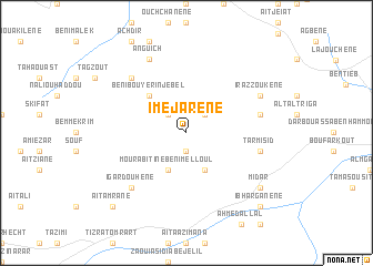 map of Imejarene