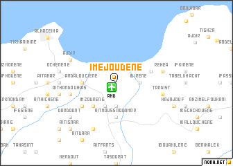 map of Imejoudene