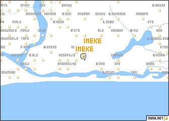 map of Imeke