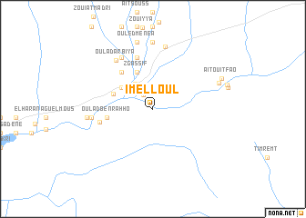 map of Imelloul