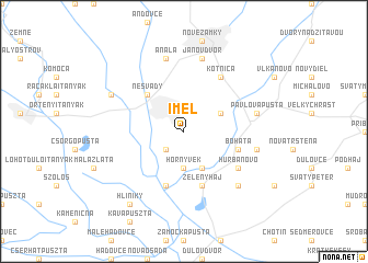 map of Imeľ