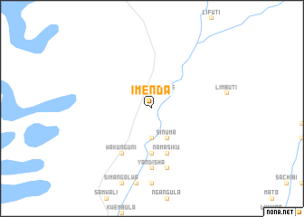 map of Imenda