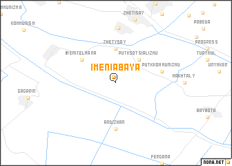 map of Imeni Abaya