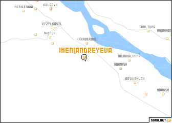 map of Imeni Andreyeva