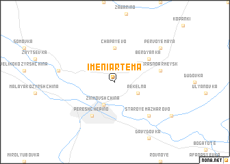 map of Imeni Artëma