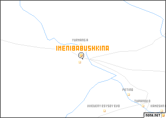 map of Imeni Babushkina