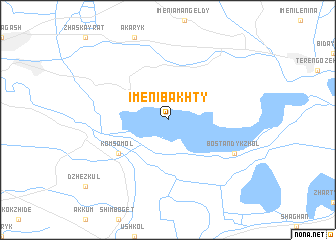 map of Imeni Bakhty