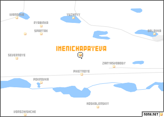 map of Imeni Chapayeva
