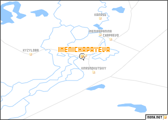 map of Imeni Chapayeva