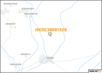 map of Imeni Chapayeva