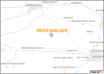 map of Imeni Chkalova