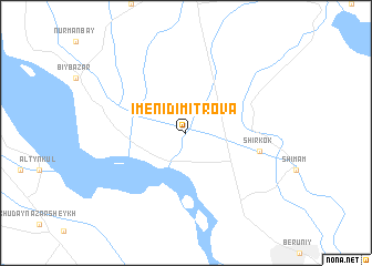 map of Imeni Dimitrova