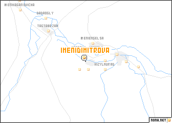 map of Imeni Dimitrova