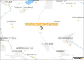 map of Imeni Dzerzhinskogo