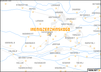 map of Imeni Dzerzhinskogo