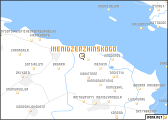map of Imeni Dzerzhinskogo