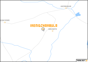 map of Imeni Dzhambula