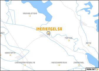 map of Imeni Engelʼsa