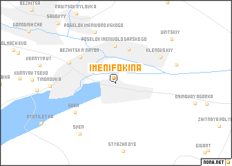 map of Imeni Fokina