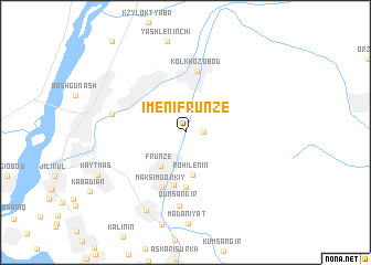 map of Imeni Frunze