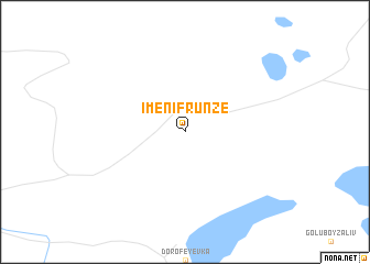 map of Imeni Frunze