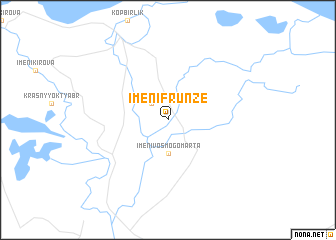 map of Imeni Frunze