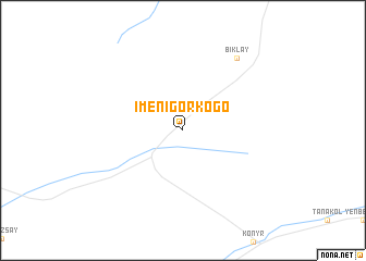 map of Imeni Gorʼkogo