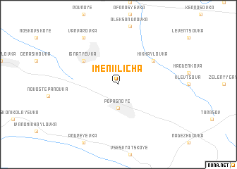map of Imeni Ilʼicha