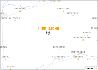 map of Imeni Il\