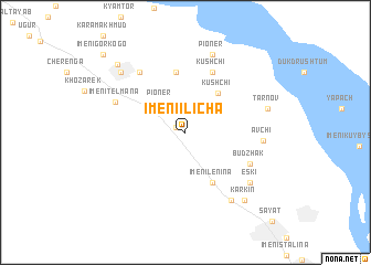 map of Imeni Ilʼicha