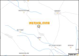 map of Imeni Kalinina