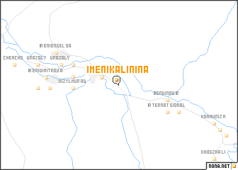 map of Imeni Kalinina