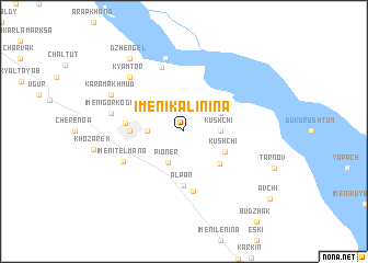 map of Imeni Kalinina