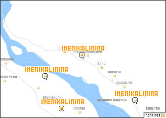 map of Imeni Kalinina