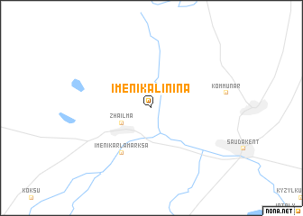 map of Imeni Kalinina