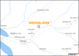 map of Imeni Kalinina