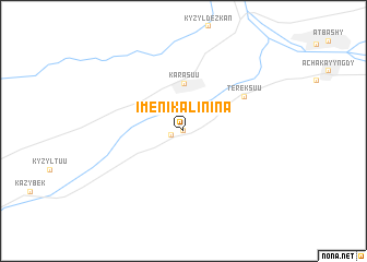 map of Imeni Kalinina