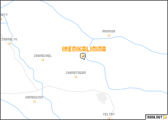 map of Imeni Kalinina