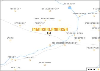 map of Imeni Karla Marksa