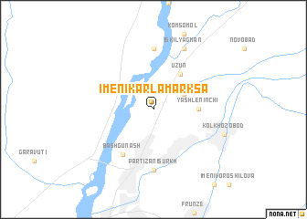 map of Imeni Karla Marksa