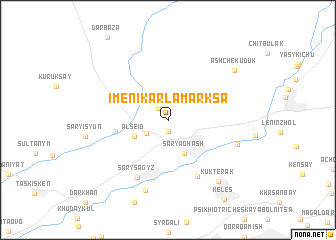 map of (( Imeni Karla Marksa ))