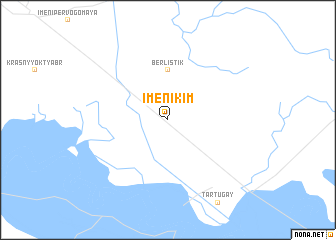 map of Imeni Kim