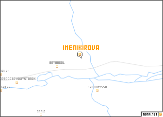 map of Imeni Kirova