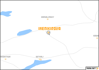 map of Imeni Kirova