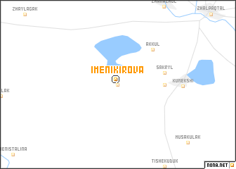 map of Imeni Kirova