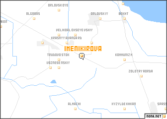map of Imeni Kirova