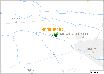 map of Imeni Kirova